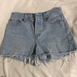 Levi’s Denim Wedgie Jean Shorts